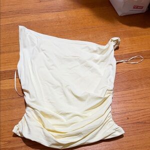 Abercrombie & Fitch Light Yellow Top